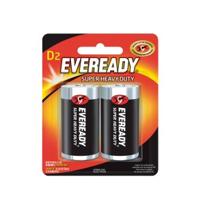 EVEREADY PILAS D x 2u BLISTER